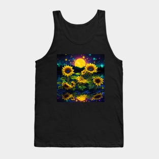 Sunflowers Glory Tank Top